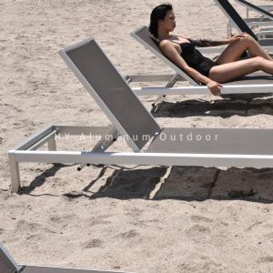 Wholesale chair: Lightweight Portable Aluminum Folding Beach Outdoor Sun Chaise Lounge Chair