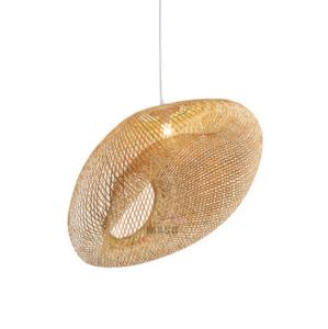 Wholesale interior decorations: Bamboo Cage Design Lamp Interior Pendant Light LED Decoration Light
