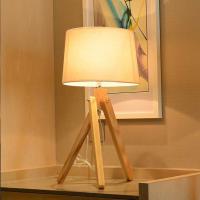 CE Certificate European Wooden Color Table Lamp E27 Porcelain/Ceramic Lampholder 2