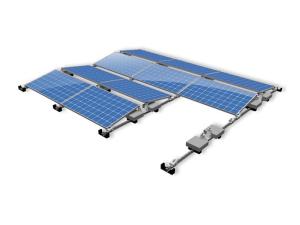 Wholesale pv 4: East-west PV Flat Rooftop Aluminum Solar Mount