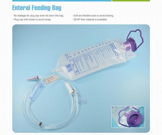 Disposable Enteral Feeding Bag Nutrition Bag1000ml 1200ml 1500ml with ...