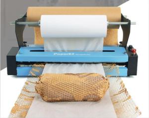 Wholesale packing bag: Paper Wrap Packing E-Commerce Paper Bag Machine Honeycomb Paper Stretch Wrapping Machine