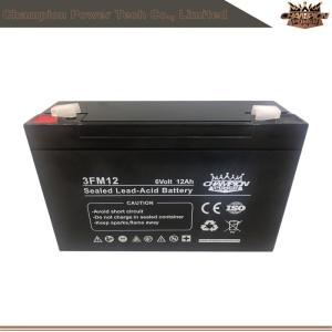 Wholesale toy car battery: 6V12AH 6Voltage Champion Power Supply SLA Rechargeable Lead Acid 6V10AH  VRLA Battery for Toy Car