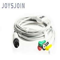 Wholesale usp type i: Normal ECG Cable with Leads 6pin 3/5/7/10 Leads Wholesale usp type i: Normal ECG Cable with Leads 6pin 3/5/7/10 Leads