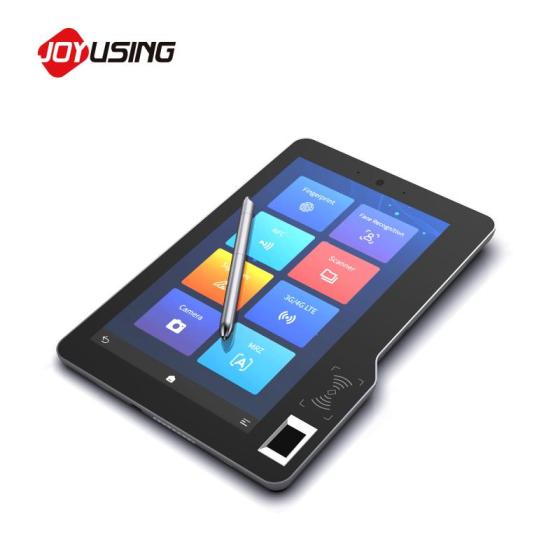 10.1 Inch Android Tablet Wall Mount Nfc Fingerprint Barcode Face Regognition with OEM 4g Lte WIFE 
