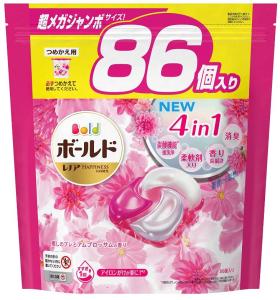Wholesale laundry: Washing Capsule Pod Bold Laundry Detergent Gel Ball 4D Fresh Flower Savon Fragrance 86pcs