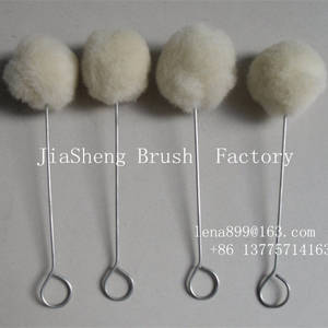 Wholesale Brushes: Wool Ball Wool Dauber Brush Applicator