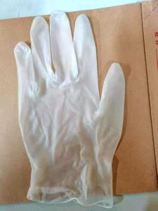 Wholesale metal detecting: Blue Color Powder Free Metal Detection Gloves Vinyl Gloves