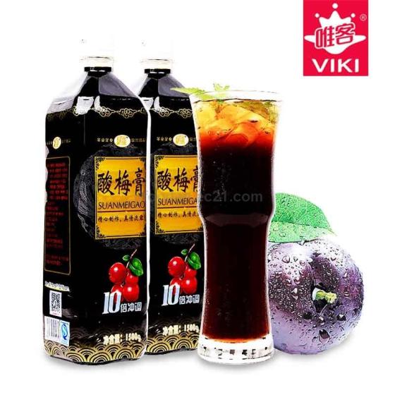 Classic Flavor Sour Plum Juice Concentrate 15kg Cool Fresh High