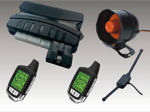 Wholesale alarm system: Two Way LCD Car Alarm System