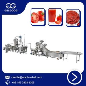 Wholesale automatic tinplate can machine: Industrial Tomato Sauce Making Machine Tomato Paste Production Line
