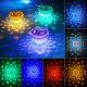 2022 LED Swimming Pool Light Waterproof Battery Operated Color Changing RGB Fountain Swimming Lights