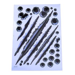 Wholesale vinyl sticker: Fun Car Sticker Removable Heat-resistance