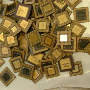 Wholesale suite: Gold Ceramic CPU Scrap High Grade CPU Scrap, Computers Cpus / Processors/ Chips Gold Rec