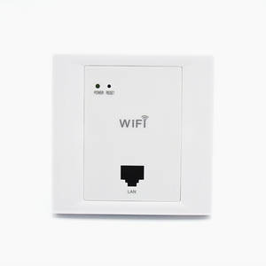Wholesale Wireless Networking Equipment: WPL6005 White AC100V-240V Power Supply High Speed Wireless Ap in Wall Access Point Wifi Router