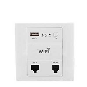 Wholesale wifi phone: Popular Inwall Wireless AP USB Wifi Router Indoor in Wall Access Point POE Wifi Phone