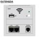 White AC100V-240V Switch Socket 86 WIFI Wireless Ap Router USB Wifi in Wall Access Point Panel