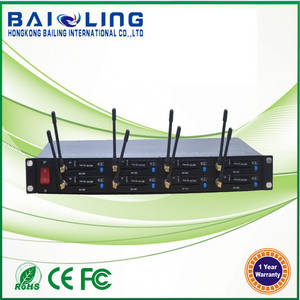 Wholesale long range wireless video: SIM5215 Modem 1U 8 Ports GSM/GPRS RJ45 Modem Pool