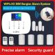 Hot Selling GSM Wifi Alarm System with Wireless Motion Sensor GSM Security Wireless Smart Security A