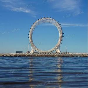 Wholesale abl tube: Weifang 145m Spokeless/Shaftless Giant Ferris Wheel 36 Gondolas - Eye of Bohai Sea