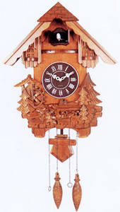 Wholesale ipc: Wooden Engraving Cuckoo Clock