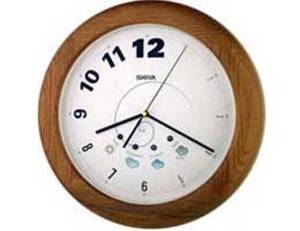 Wholesale cover cases: Weather Forecast Wall Clock