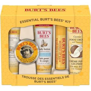 Wholesale christmas gift: Burt's Bees Christmas Gifts, 5 Stocking Stuffers Products, Everyday Essentials Set - Original Beeswa