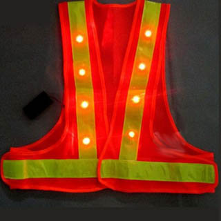 lighted vest for visibility