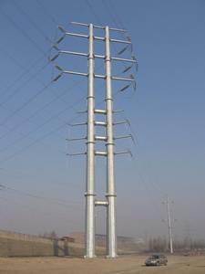 Wholesale Commercial Lighting Projects: Double Circuit Transmission&Distribution Poles Tower