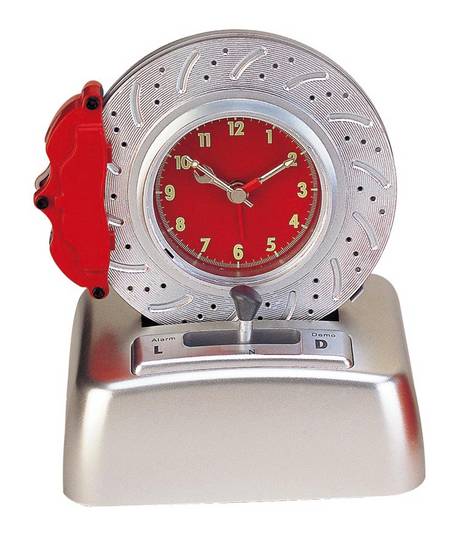 flying disk alarm clock