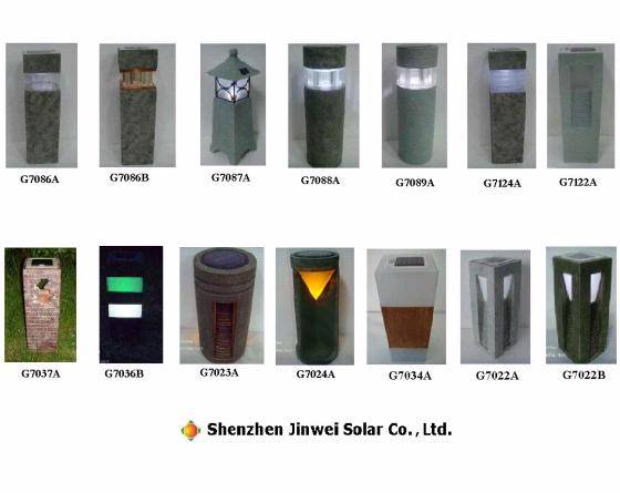 Solar Stone Pillar Garden Light Series Id 2569944 Product Details