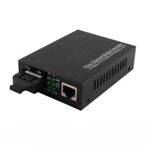 Wholesale mountable: 10/100Mbps Single Mode Dual Fiber Media Converter ,20km, SC Port