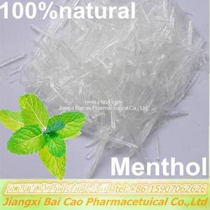 Wholesale l: Natural Menthol Crystal 99.9% / L-menthol /Menthyl Alcohol