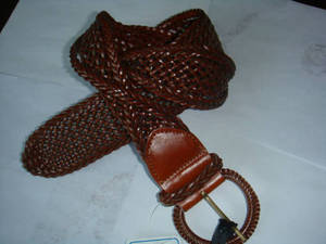 Wholesale leather belt: Leather Braid Belts