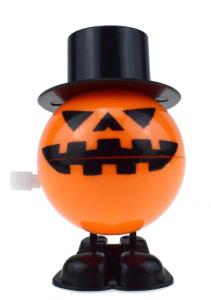 Wholesale leaded sheet: OEM Halloween Toy Wind-up Jumping Halloween Pumpkin Halloween Gift