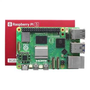 Wholesale display card: JYCTEC Raspberry Pi 5 4GB 8GB LPDDR4X-4267 SDRAM BCM2712 2.4GHz Quad-core 64-bit A76 CPU Dual-band W