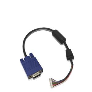 Wholesale computer cable: Chinese Manufacturer Best Price VGA 15 PIN To Wire Harness Customized Length Computer Cable Connecto