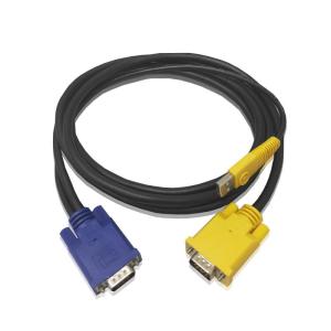 Wholesale kvm: 6FT 2-IN-1 USB KVM Cable Specifically for Sever Remote Control KVM Switch, Combines USB