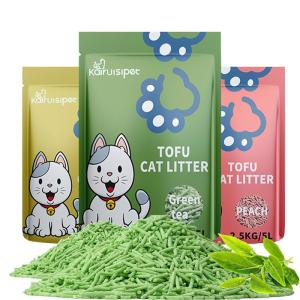 Wholesale flavored tea: Eco-friendly Natural Tofu Cat Litter