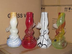Wholesale water pipes: Factory Soft Glass Bong Soft Glass Water Pipes Soft Glass Smoking Pipes Soft Glass Water Bong