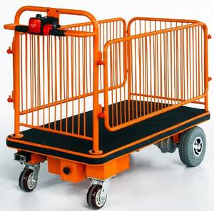 Wholesale electric fence battery: Electric Wire Fence Platform Cart for Materials Handling (HG-1180)