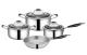 RW12127-7  3 Tri-ply Stainless Steel Pot Cookware Set