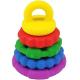 Baby Stackable Toy Silicone Ring Toy Silicone Tower Toy Teether ST002
