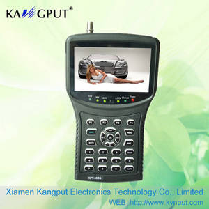 Wholesale Satellite TV Receiver: 4.3Inch TFT LED Handheld Multifunctional HD Satellite Finder&Monitor(KPT-955G)
