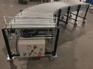 Wholesale conveyor roller: Flexible Powered Stainless Steel 304 Roller Conveyor