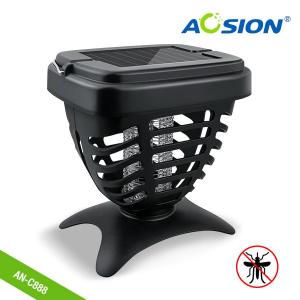 Wholesale solar mosquito killing lamp: Aosion Best Selling Solar Powered Mosquito Killer  with UV Lamp