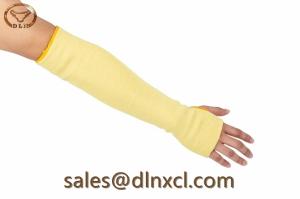 Wholesale protective sleeve: Heat Resistance Para-aramid Arm Protection Sleeve with Thumb Slot