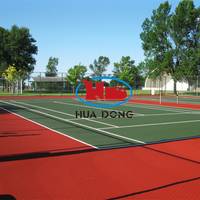 Prefabricated Synthetic Tennis Court Rubber Mat