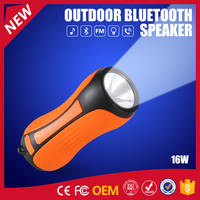 Wholesale New Portable Waterproof Bluetooth Speaker for Sport with LED Light