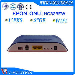 Wholesale ip trunk: 2GE+1FXS+WIFI Fiber Optical Router FTTH EPON ONU Modem